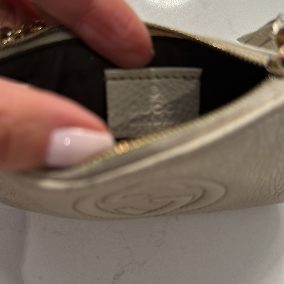 Gucci Soho Keychain Wallet, mystic white - Picture 3 of 5